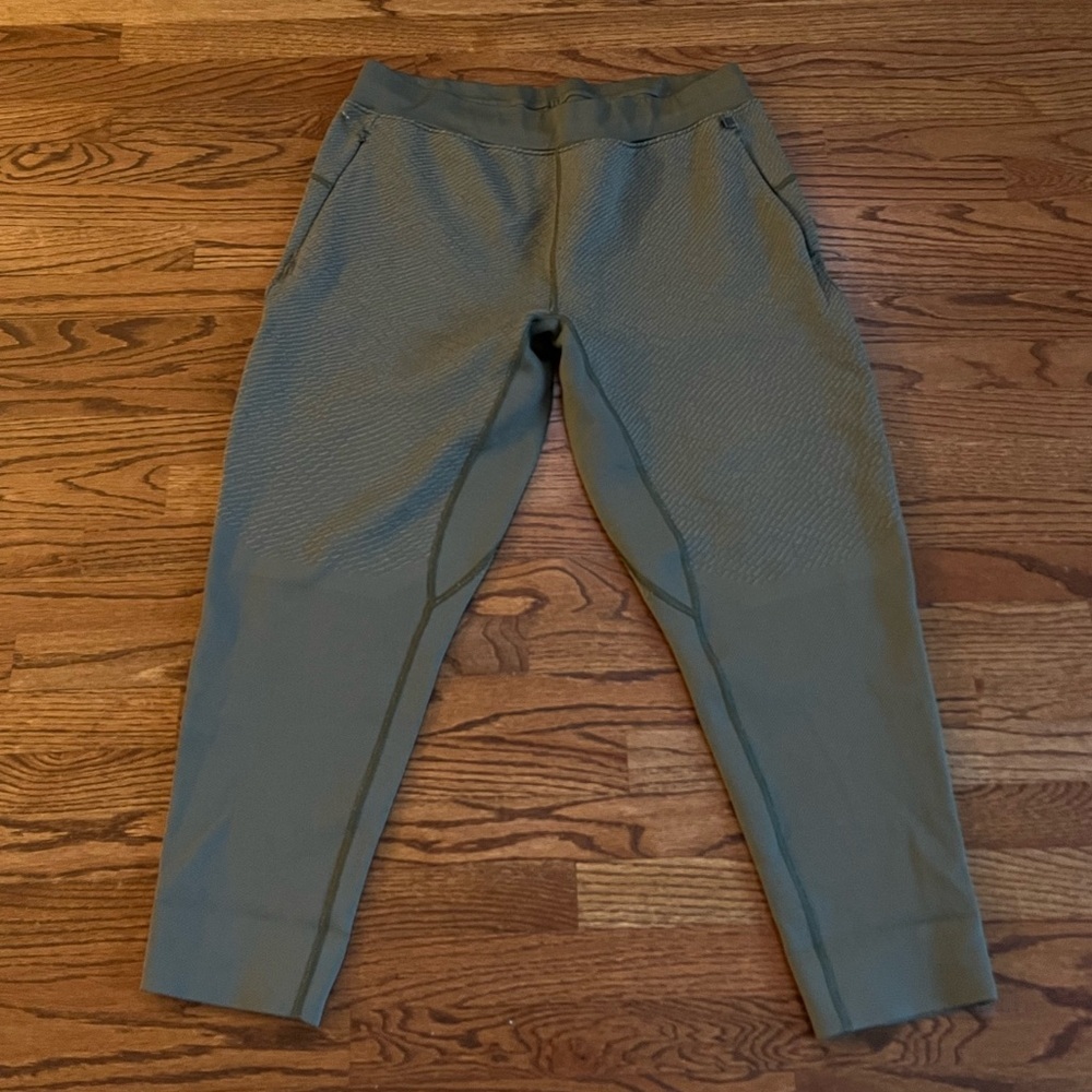 LULULEMON End State Knit Joggers Green XXL